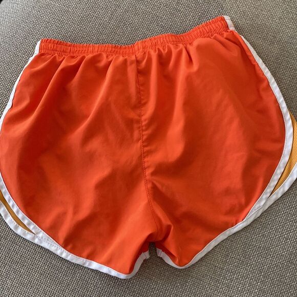 Nike Dri-Fit Orange White Athletic Shorts Size XS - Picture 7 of 13
